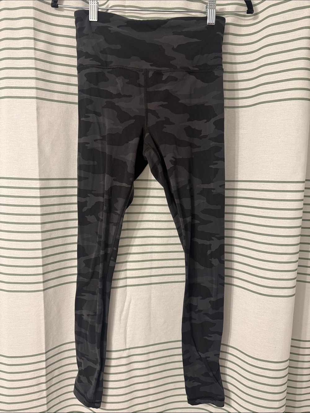 Athleta Black Camo High-Waist Leggings